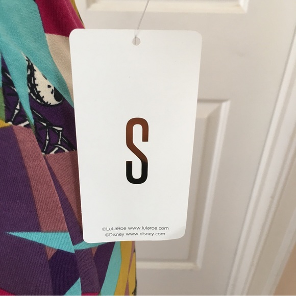 NWT LulaRoe Disney Nightmare Before Christmas Julia Dress Jack Skellington - Picture 5 of 8